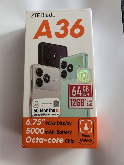 ZTE Blade A36 nou, telefon/smartphone