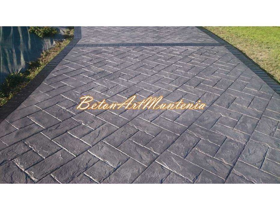 Beton amprentat și amprentat vertical