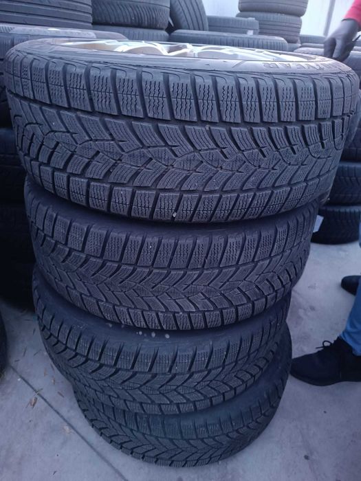 Jante Roti Audi A6 Cauciucuri Iarna 225 55 18 5x112