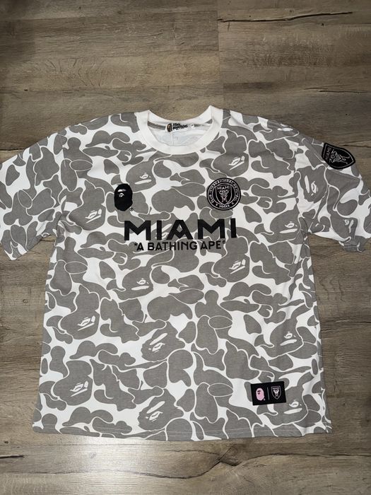Тениска bape x inter miami