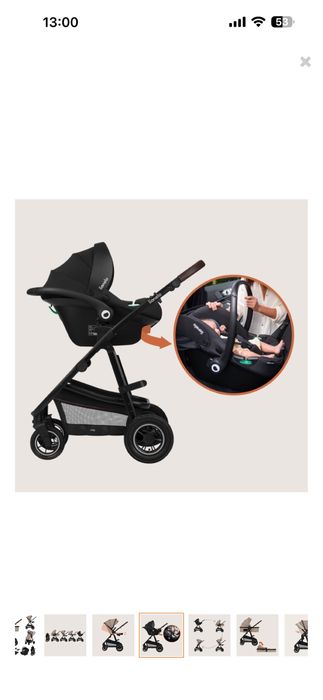 Carut 3in1 pentru bebelusi