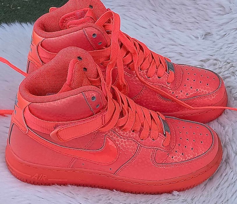 Nike Air Force 1 Hight Hot lava оригинални дамски сникърси 37.5