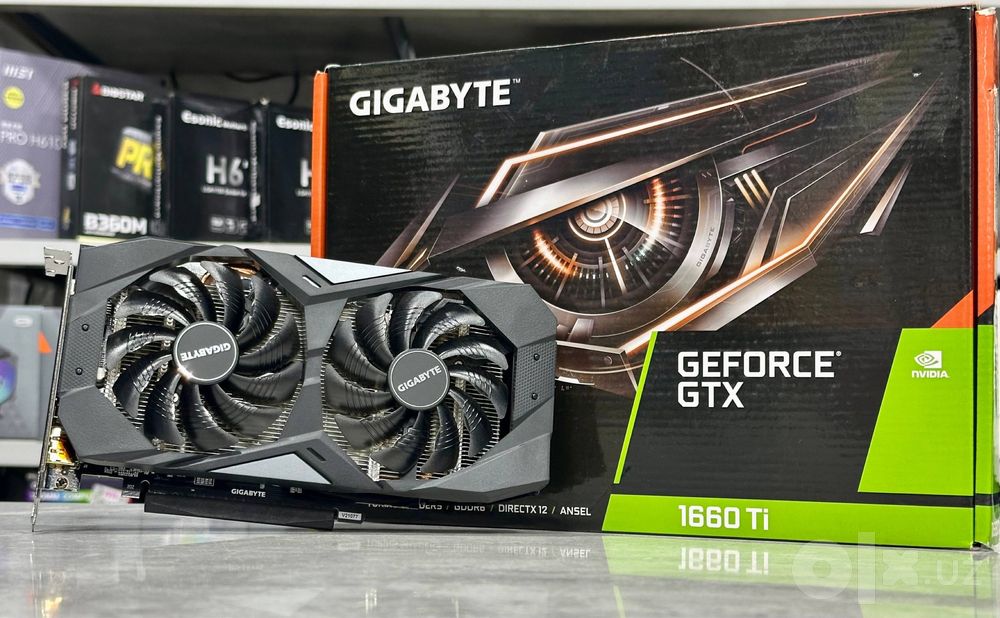 Видеокарта Gigabyte GTX 1660Ti 6gb