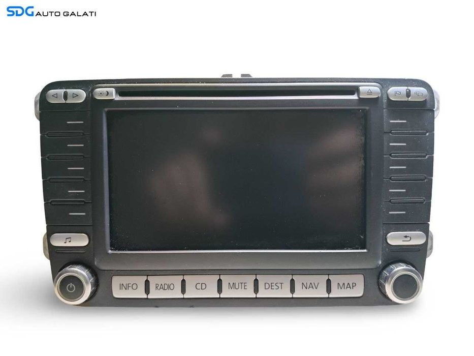 Unitate Radio CD Player Multimedia Navi Navigatie Map Volkswagen Golf 5 Plus 2004 - 2008 Cod 1K0035198C [LS0659]