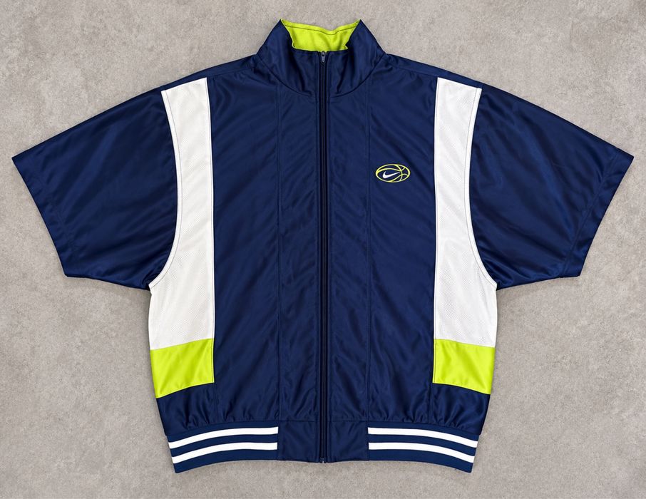 Винтажная куртка Nike Basketball 90-х, короткий рукав, L
