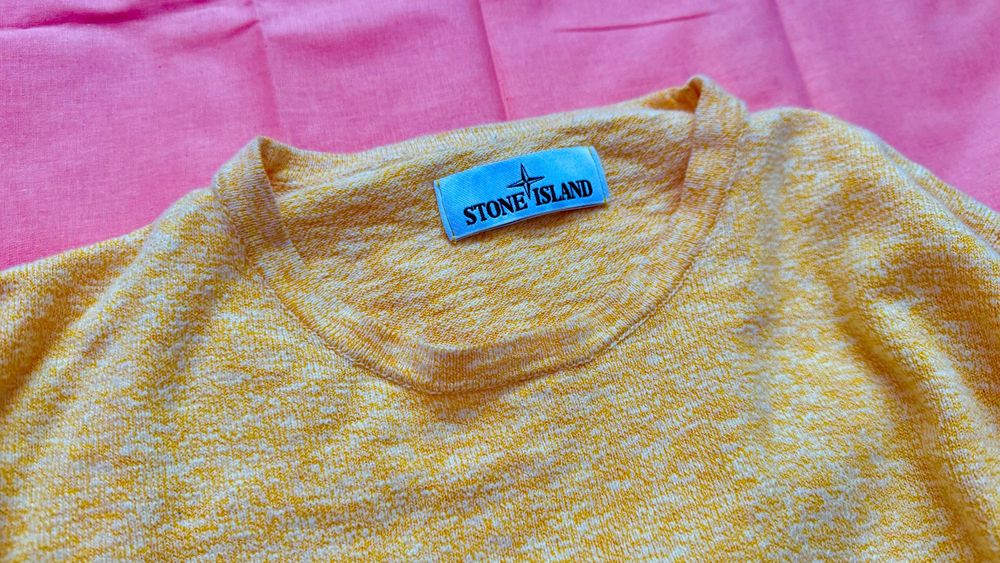 Bluza galbena Stone Island
