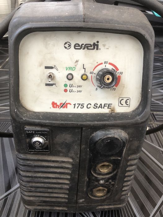 Aparat sudura MMA TIG 170A (55%) ESSETI Thor 175c SAFE