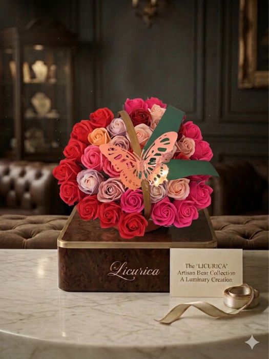 Flori de sapun aranjamente