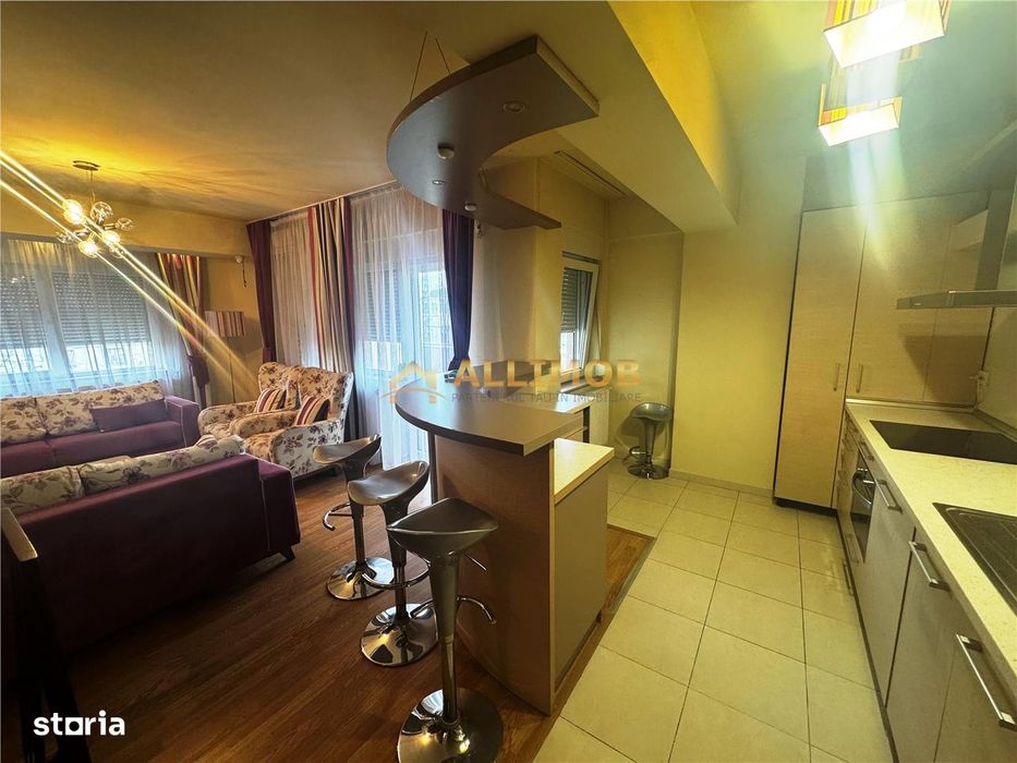 Apartament 2 camere zona Cantacuzino, bloc 2005 .