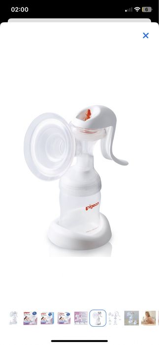 Новый японский молокоотсос pigeon за 19000 тенге