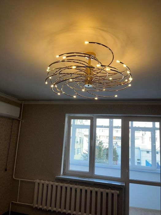 Люстра бу освещение