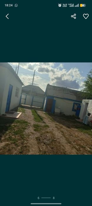 Жер 10.соток,не достроенный Дом