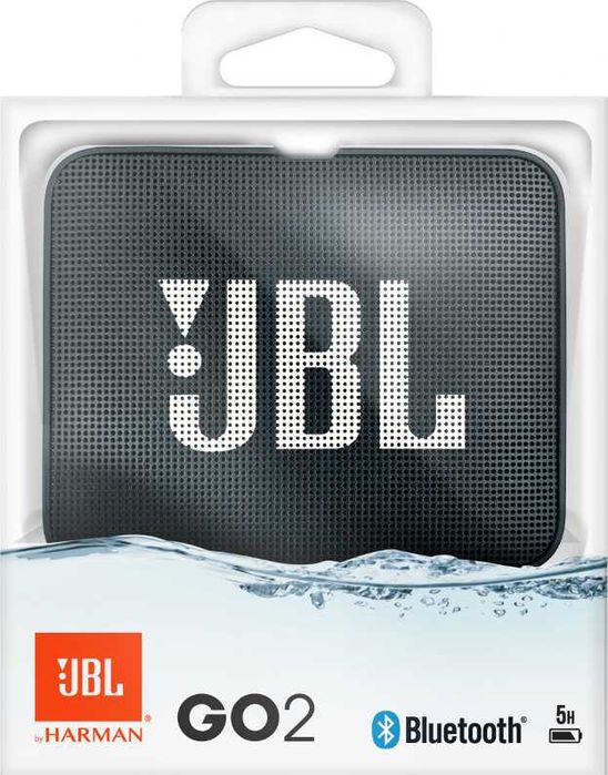 Boxa portabila JBL Go 2, Bluetooth, Waterproof, negru