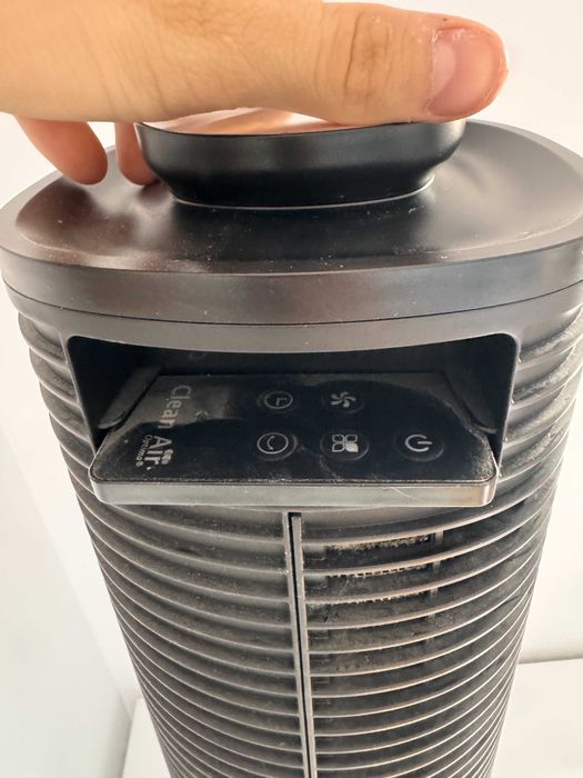 Ventilator turn Clean Air Optima CA-406B, 45W, timer, oscilație