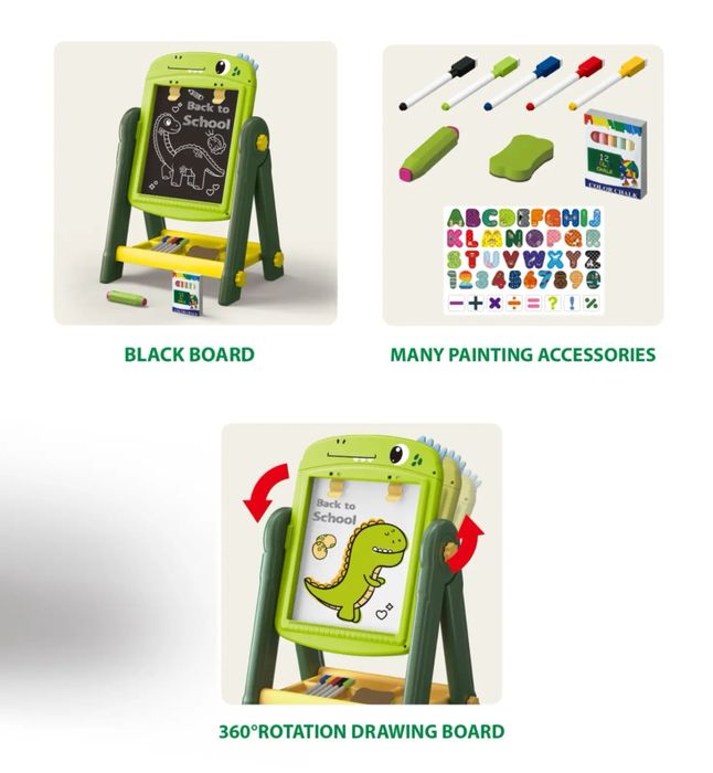 Доска Doska mel marker bilan chizadigan Детская машина Толокар