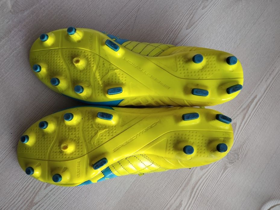 Футболни обувки,, PUMA"oт естествена кожа EVO SPEED3! !