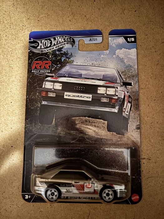 Hotwheels Audi Quatro silver series