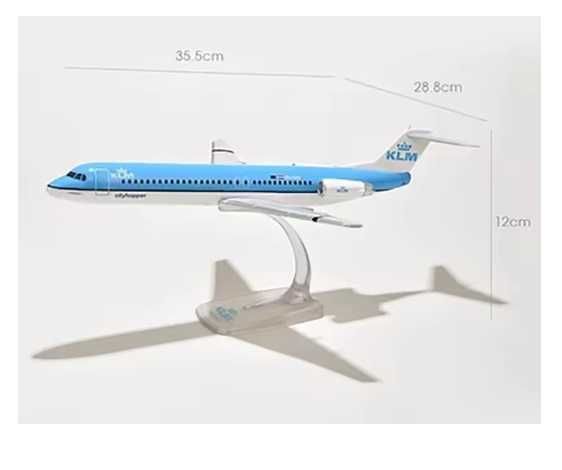 Vând Avion Machetă KLM Airlines - Fokker FK-100