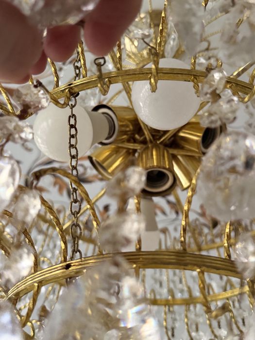 Люстра хрустальная
