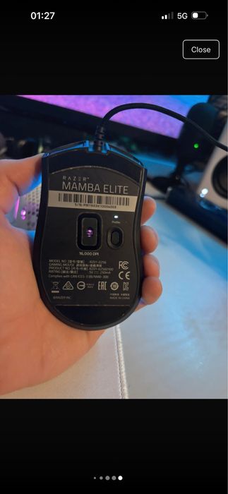 Mouse Gaming Razer Mamba Elite - RGB Chroma - Stare Perfectă de Funcționare