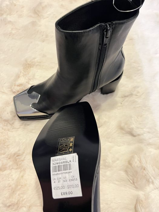 Ciocate/Cizme scurte cu botil metalic