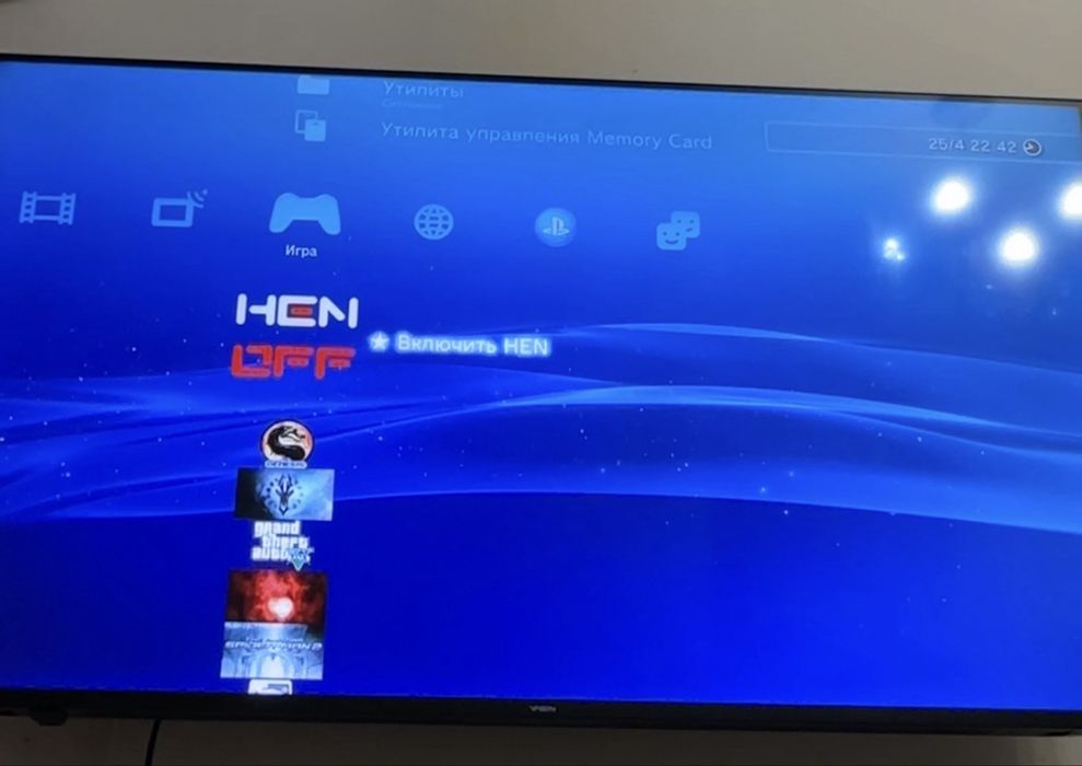 Продам ps3 slim 1tb