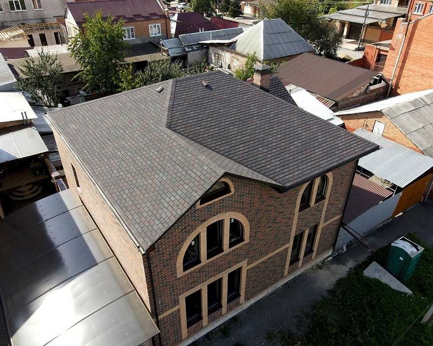 Гибкая черепица, кровля, финская черепица от 2753 тг за кв.м.