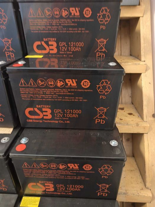 Acumulatori stationari AGM 65-100ah, baterii panou solar, UPS centrala