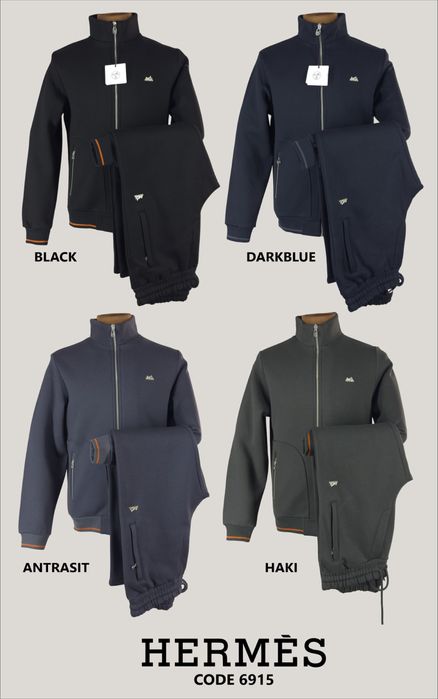 Мужской зимний спортивный костюм материал кашемир