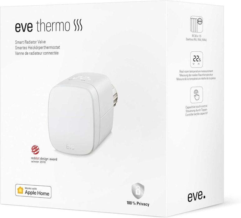 Eve Thermo - termostat inteligent pentru calorifer