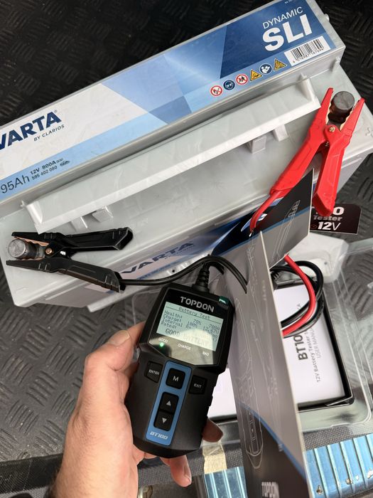 Тестер з акумулатори