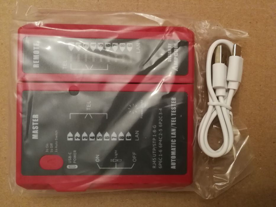 Тестер за мрежови кабели