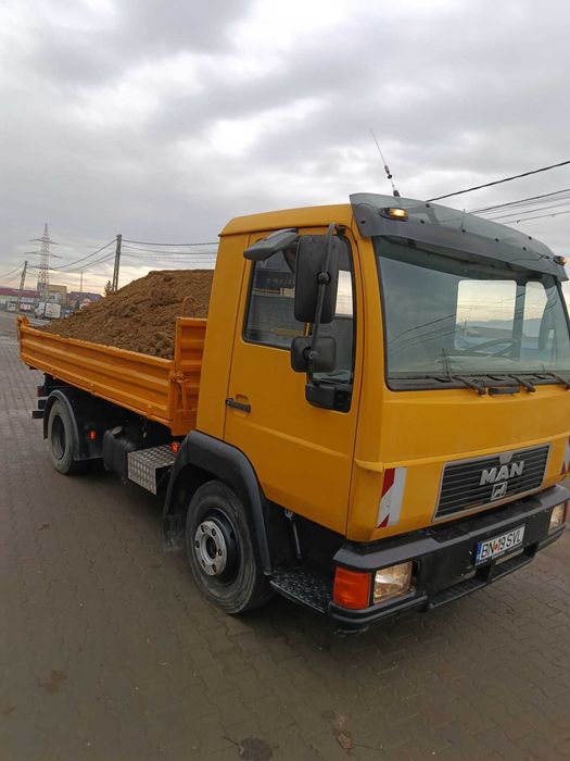 MAN basculabil 3 părți, 220 CP, ITP și tahograf recente