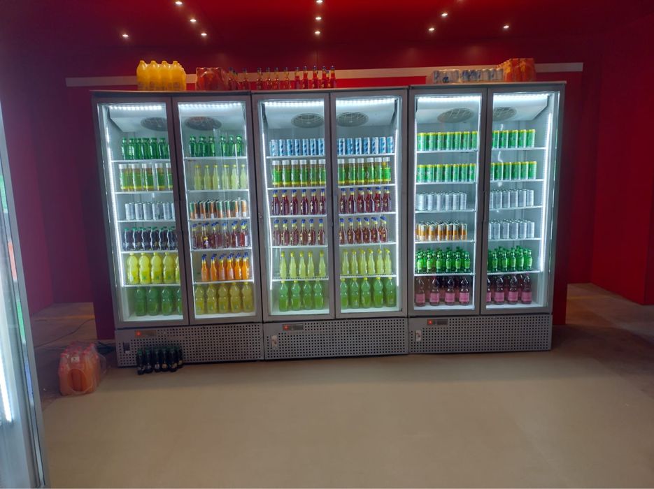 Vitrina frigorifica dubla cu led