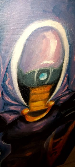 Рисувана картина на жена циклоп Bast