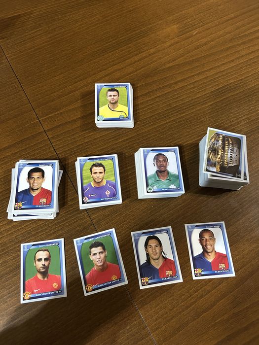 Panini Champions League пълни сетове стикери