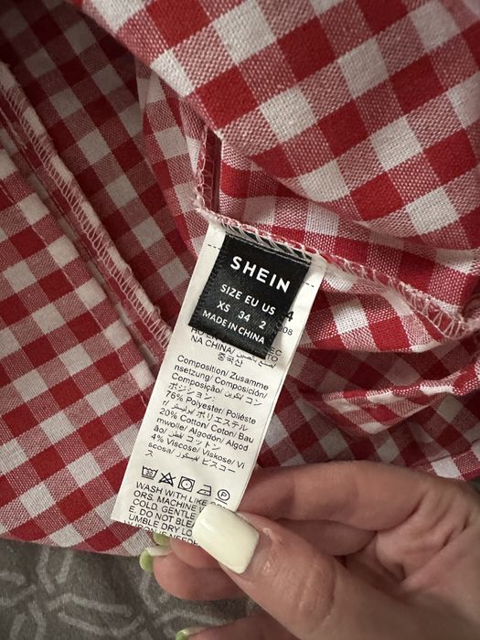 Rochie cu patratele XS