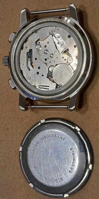 Ceas cronograf baterie