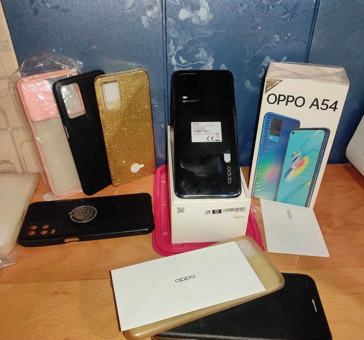 Смартфон OPPO A54. Коробка и IMEI Регистрация ЕСТЬ.