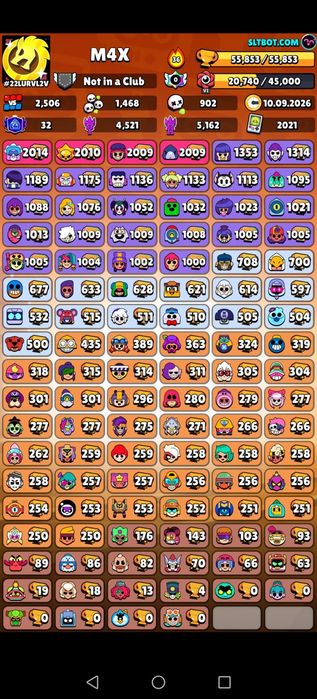 Акаунт Brawl Stars 2021 есть старые скины