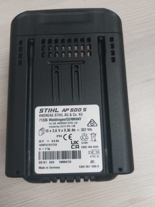 Acumulator ap Stihl 500 S