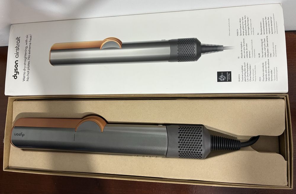 Vand placa par Dyson HT01 Airstrait (Nichel/Cupru)