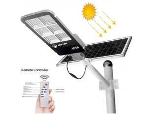 Соларна лампа JORTAN 400W+Стойка дистанционно 6000 лумена