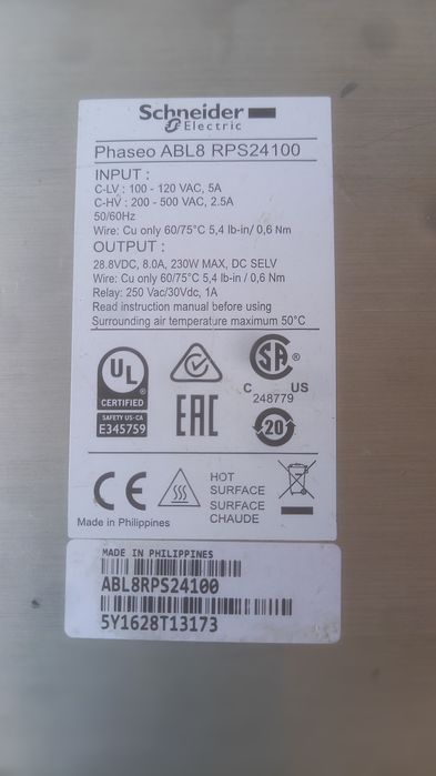 Surse de 24vdc industriale de 10a