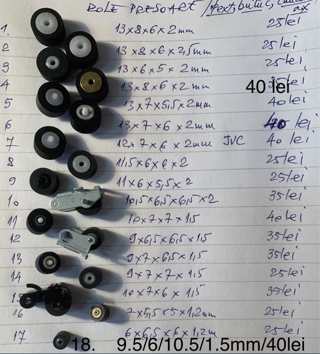 Ace, doze, role, curele deck, Integrate MDA2010 Tesla, pickup