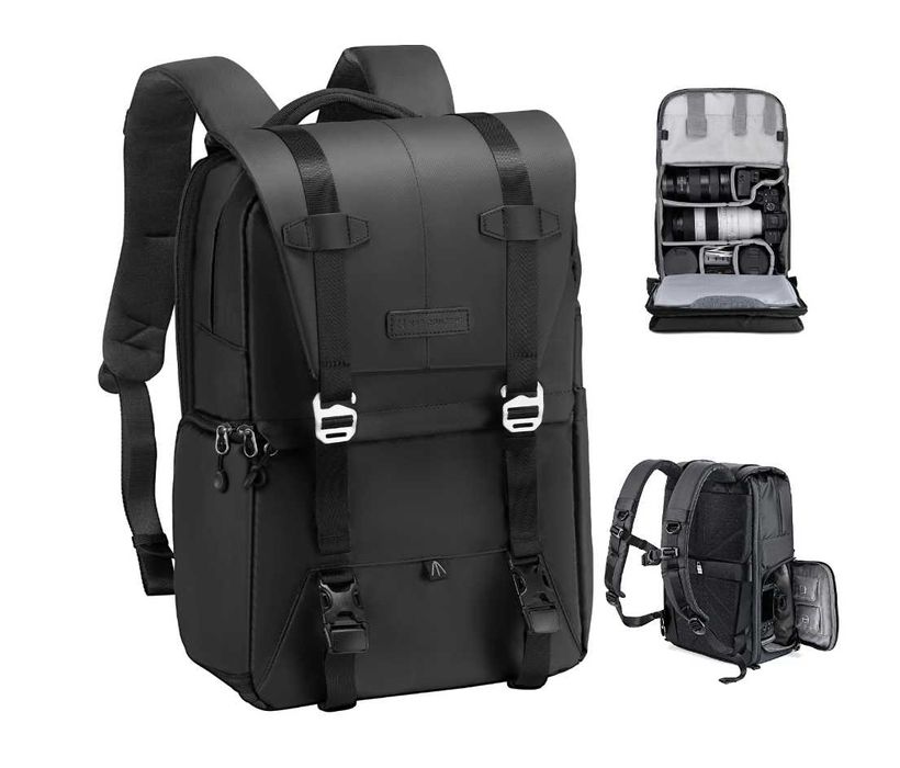 Голяма 20L професионална раница K&F Concept  за фотографско оборудване