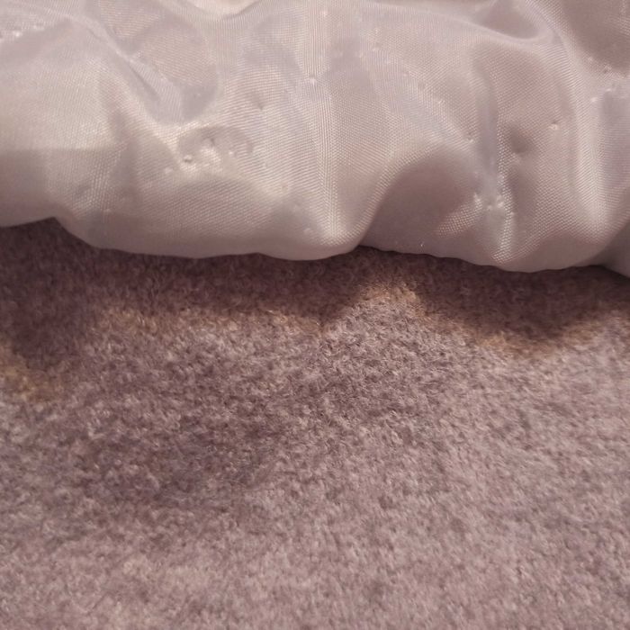 Шерстяное теплое серое пальто