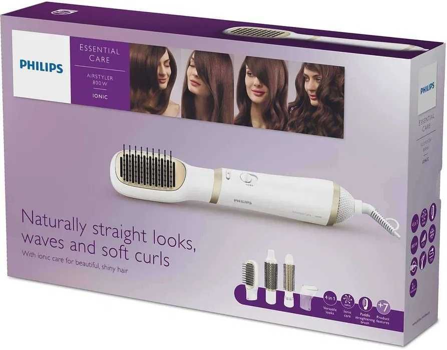 Сешоар, термочетка, маша изправяне, къдрене, сушене, прически Philips