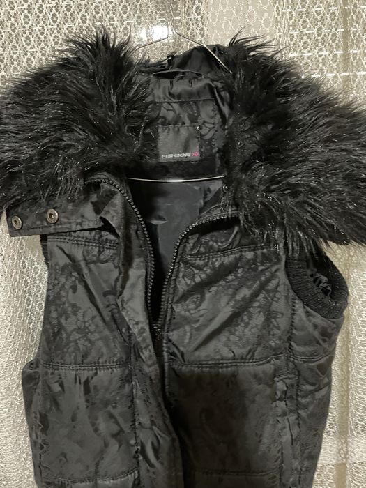 Vestă neagră femei  S-M