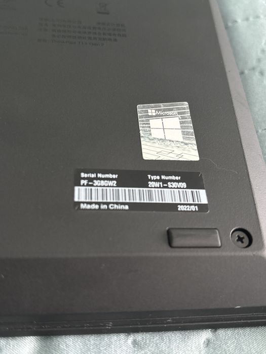 Vand leptop Lenovo ThinkPad